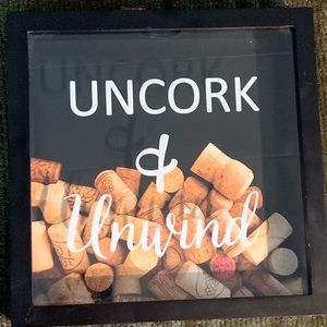Uncork & Rewind Shadowbox Cork Holder
